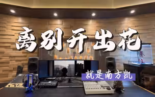 在百万录音棚听 就是南方凯《离别开出花》完整版