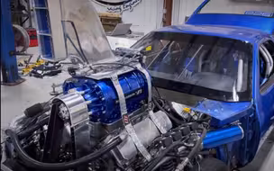 ［大］9.8大排量v8+超大鲁氏保时捷928 拉马力机