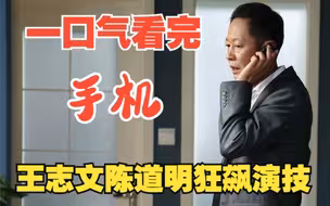 深度解说都市情感励志剧【手机】，王志文陈道明王道狂飙演技，没有流量明星的时代，国产电视剧的巅峰