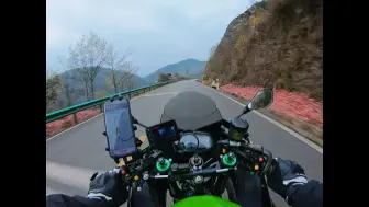 Ninja400跑山（风噪纯享）