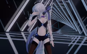 Tda Haku Cat [A]ddiction-EVO+ 【MMD】