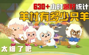 太细了！羊村一共有多少只羊？全认识算我输！