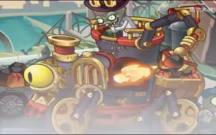 pvz2蒸汽僵王宣传片倒放