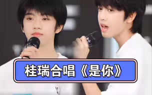 【桂瑞】桂瑞合唱版《是你》声线别太配～
