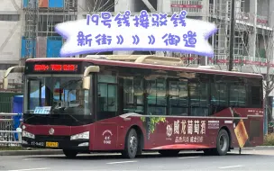 【地铁19号线接驳线】（上行）全程POV
