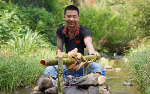 华农兄弟：这只鸭整天“幸灾乐祸”，这样下去不行的，拿去河边烤了