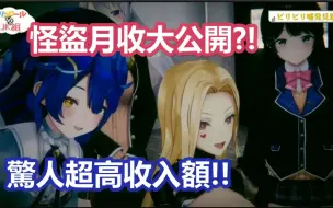 【3D中文字幕】不小心让大家知道自己月收其实超高的女怪盗【ルイス・キャミー/天宫こころ/レイン・パターソン/静凛 /樋口枫/月ノ美兎/JK组/にじさんじ】
