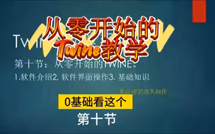 从零开始的Twine教程，面向零基础，HTML文字游戏开发工具