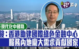 【踐行現代化中國路】 綠色金融專家馬駿：香港助建國際綠色金融中心 服務內地龐大需求貢獻國家