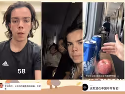 【tiktok】不同其他老外，这法国小哥特别喜欢拍中国人，坐卧铺期间就体验到中国人的热情