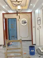 一套简单的新中式风格装修，花钱不多，效果还算可以！