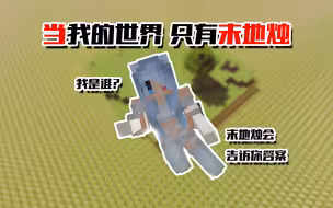 我的世界：当我的世界只有末地烛