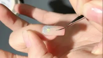 猫眼长虹玻璃珠美甲🫧糖果琉璃渐变美得尖叫～