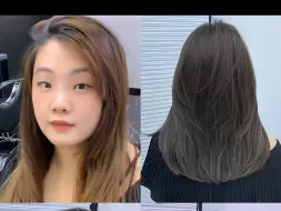 方圆脸：发量多层次锁骨发