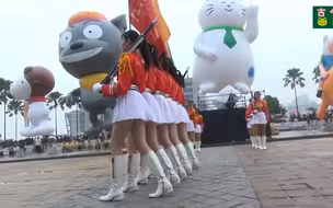 彰化女中樂儀隊：一群神仙般的存在，惊呆了！