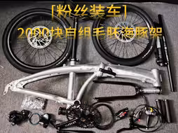 ［粉丝装车］2000块自组毛胚海豚架