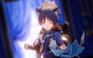 【原神MMD/枫散】这是什么？小猫咪？（）了【危险派对】