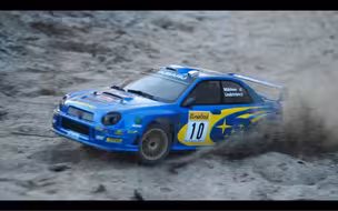 年轻人第一辆到手玩1/10拉力车 KYOSHO Fazer Mk2 2002 Subaru Impreza经典虫眼斯巴鲁拉力赛车，细节好，自带拉力套件，下地测评