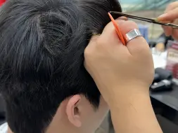 沙发自然卷依然可以剪的很完美 #深圳烫发宏羽 #宏式烫发 #男生发型 #男士发型