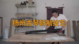慧眼看世界#江苏扬州#斫琴制造技艺#广陵琴派