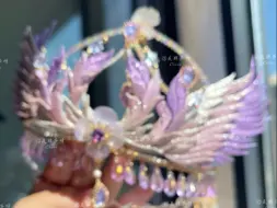 缠花～羽毛发冠 阳光+虚焦没聚焦，不信你看完