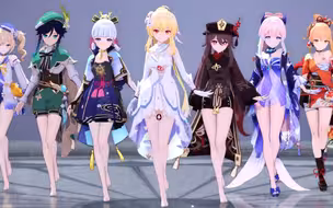 原神少女组九选一，谁用过你的小保底