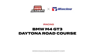 iRacing Onboard Lap- BMW M4 GT3 at Daytona Road Course 24S4 IMSA