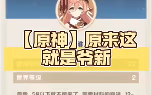 【原神】原来这就是爷新