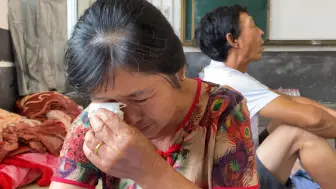探访鄱阳邓家村安置点：庄稼尽被淹毁 留守女童奶奶提到灾情流泪