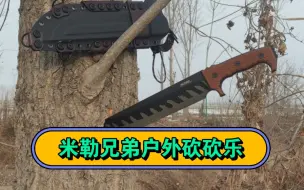 咱原来是玩战术格斗刀的，野外玩耍都是带一把大攮子，用来防身，也玩其他刀型，都是把玩儿，自从来到了逼站，发现有几个实操党在砍木头，慢慢的我也加入进来了，哈哈哈
