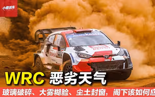 当wrc车手遇到恶劣天气该咋办？当然是油门踩死！