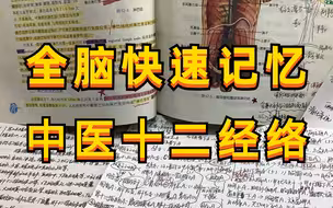 中医经络穴位全脑速记，15节小动画，三天记住人体经络穴位 十四经脉穴位分寸歌 足阳明胃经穴位歌诀速记带背！最全安套人体穴位名称与位置，喜欢的全文背诵