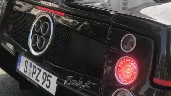 帕加尼Zonda F启动声浪