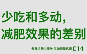 少吃减肥和多动减肥哪种好，6大建议