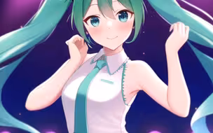 一男子上台表演却变成了初音