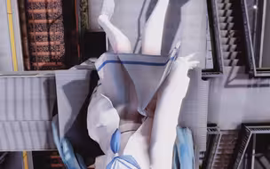 【巨大娘/MMD】在看什么呀？！宝贝！