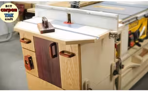 【做工具】便携移动工作台 之 立铣桌制作 EP.1 转自CarpenTAK_DIY craft