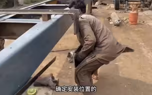 露天小作坊，制作后八轮卡车全过程