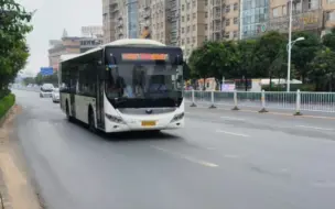 【南宁公交乘坐日常】安凯玉柴天然气公交/申龙公交运行实录