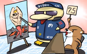 耳鸣星锐评F1车手颜值