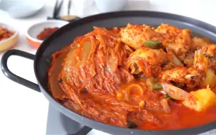 正宗韩国泡菜辣鸡锅...