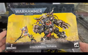 【战锤开箱】战锤40K-ORK盖兹骨.萨拉卡、马卡利开箱