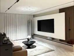 武汉装修｜118m²意式极简，黑白咖配色简约又高级！
