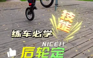 练车必学技能后轮定