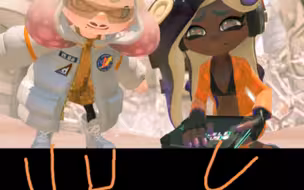 【Splatoon3搬运】小姬你要笑死我 还得靠任天堂给你增高呀