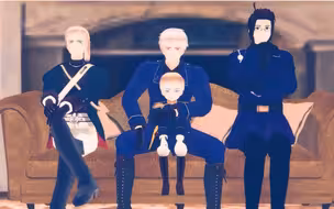 【APH/MMD】对你而言，我是你的土豆【日耳曼家族】