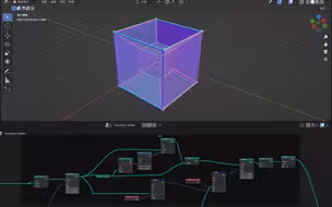 blender文件分享-超立方体简化版