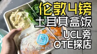 土耳其盒饭什么样？伦敦4镑土耳其菜盲盒 UCL附近中东餐厅OTE探店