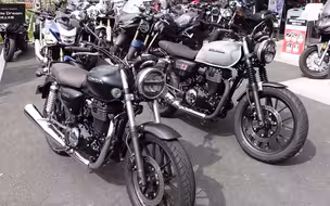 GB350与GB350S有什么区别，坐高展示