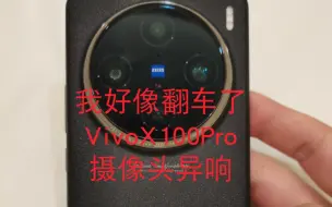 你们的vivox100pro摄像头有异响嘛？